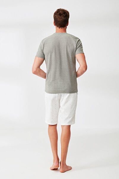 Nautica Premium Jakarlı Pijama Takım