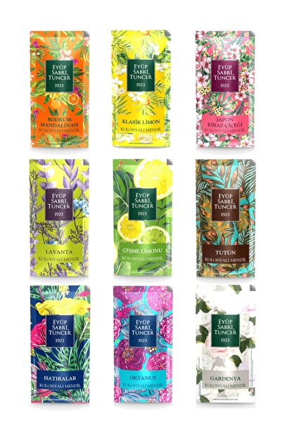 Eyüp Sabri Tuncer Karma Kolonyalı Mendil