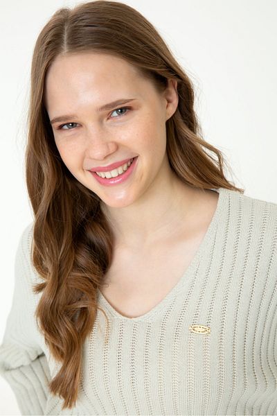U.S. Polo Assn. Pulover de damă gri