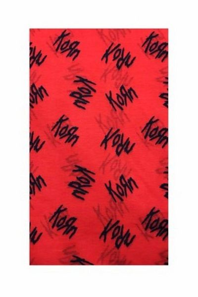 Dünyadan Hediyeler Korn Themed Buff Neck Collar Bandana Red No:33