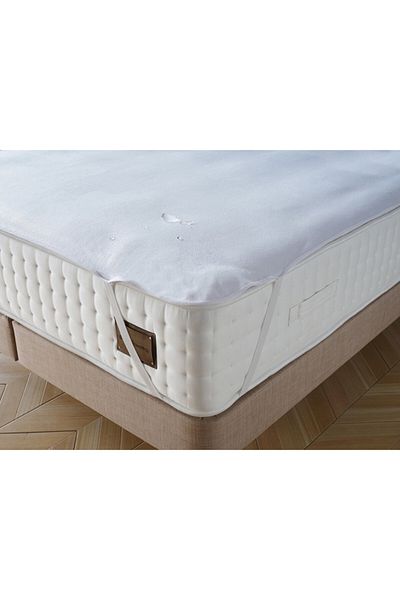 Doqu Home Στρώματα Ultrasoft Liquid Proof White - 90 X 190 cm