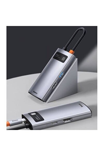 Baseus 4in1 Type-c Hub Hdmı Usb 2.0 Usb 3.0 Usb Çoğaltıcı Görüntü Aktarım Kiti Macbook Laptop Ipad