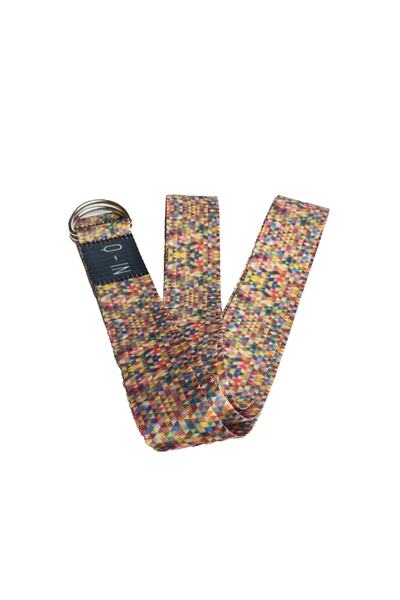 Q-İN Lotus Series Special Patterned Yoga Belt