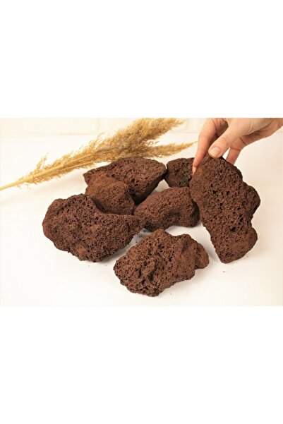 Asenya Akvaryum Taşı Lav Taşı 5 Kg 10-20 Cm Iri Pomza Taşı Dekoratif Taş