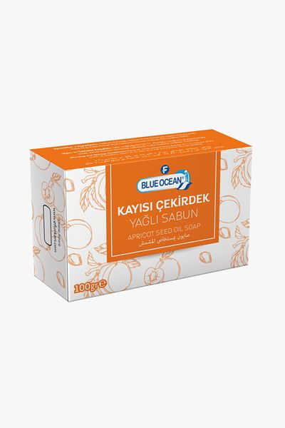 Blue Ocean Furkan Apricot Soap 100 Gr