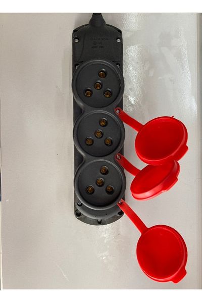 Master Triple Covered Socket Rubber 3-Piece