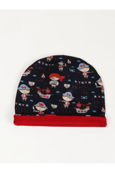 Woowkid Çocuk Bere Korsan Desenli