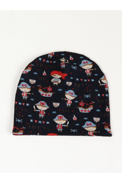 Woowkid Çocuk Bere Korsan Desenli