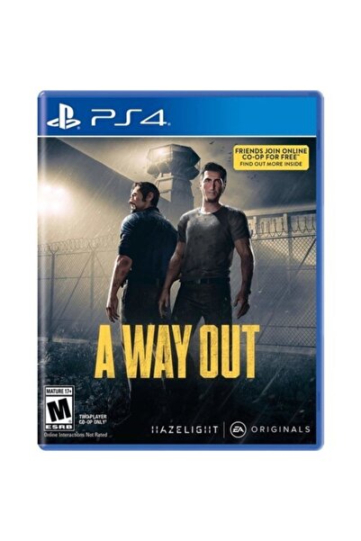EA A Way Out Playstation 4 Oyunu Orijinal Ps4 Oyunu