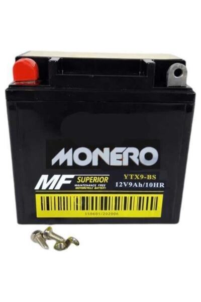 Swan Monero 12v 9ah Motosiklet Akü [12n9l-bs] Lx 200atv-kuba Cr 1 -rus - Jawa...