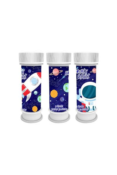Kazanabil Kozmik Galaksi Uzay Baskılı Köpük Baloncuk Çıkaran Oyuncak
