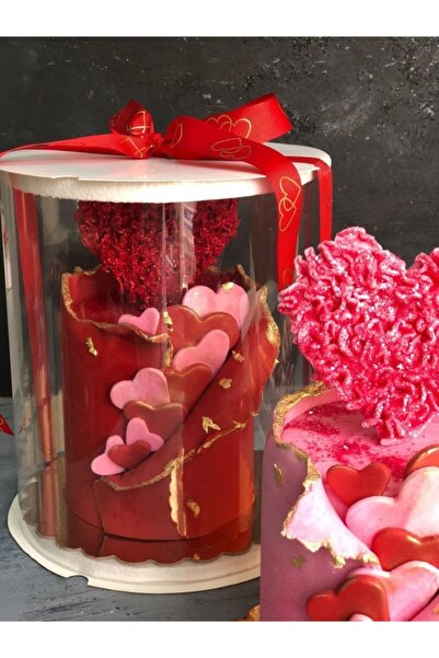 kutula 32 Yuvarlak Asetat Kutu 30 Cm Çap 30 Cm Yukseklik