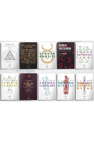 Gece Kitaplığı Kadim Bilgelikler Seti (10 Kitap) - George Robert Stow Mead 5550000000003