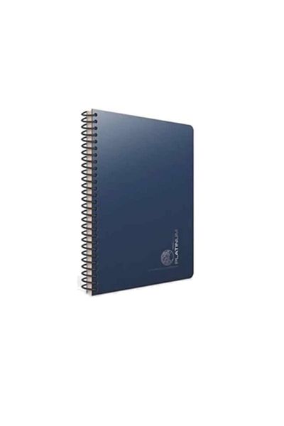 Gıpta Caiet Platinum A4 80 - Copertă din plastic cu spirală cu frunze