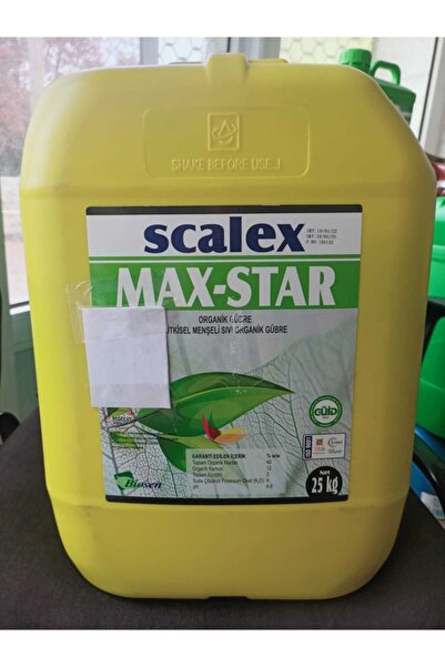Biosen Tarım Scalex Max-star Organik Gübre 25 Kg