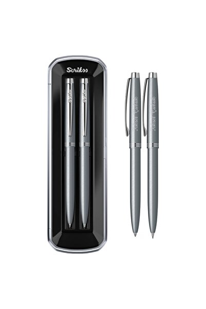 Scrikss Isme Özel Ikili Set 108 Prestige Gri