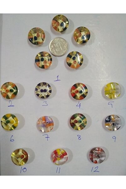 Elit Ebruli Ceyizlik Anne Yelek Düğmesi No:10 Daki Model