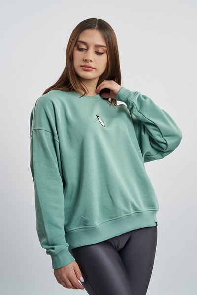 MBEY1989 Hanorac Mbey Minimal Brodat cu croiala larga