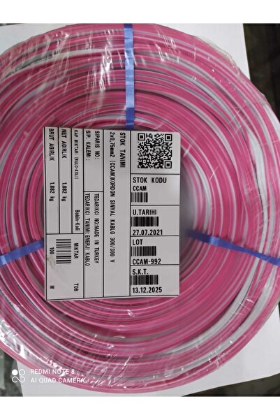 VİKO 2.0,75 Mm2 Kordon Sinyal Kablo