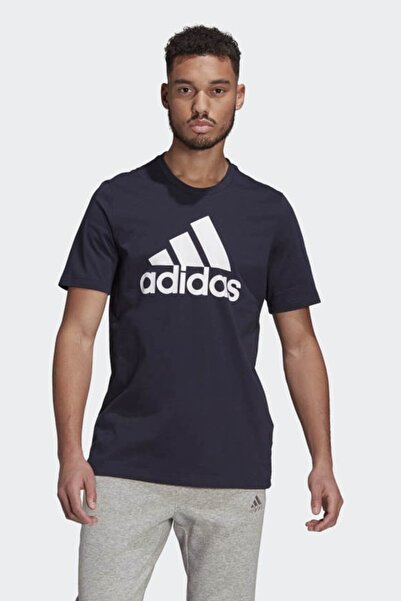 adidas Ανδρικό μπλουζάκι Gk9122 M Bl Sj T Crew Neck Normal Fit Navy Blue - Λε...