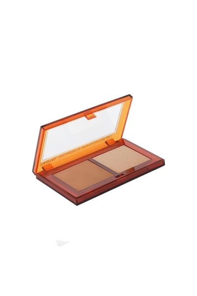 Pastel Profashion Bronzer & Highlighter Set Sun Kissed No:01 Natural  Allık