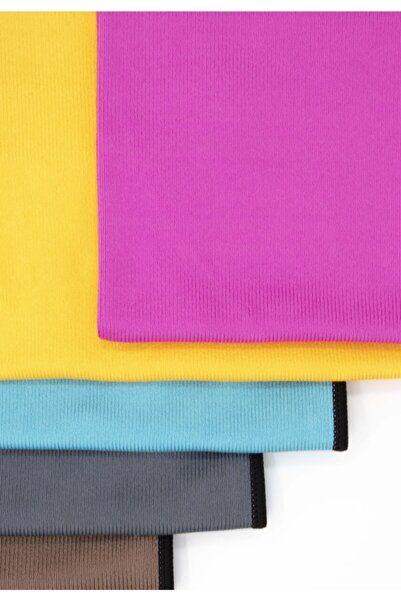 SİLVER HOME Premium Mikrofiber 5li Cam Bezi 40x40cm