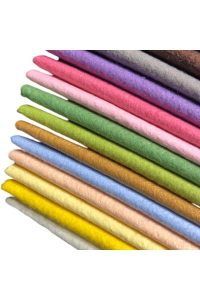 Yumuşakkeçe Thin Soft Felt 13 Colors 50*50 Cm