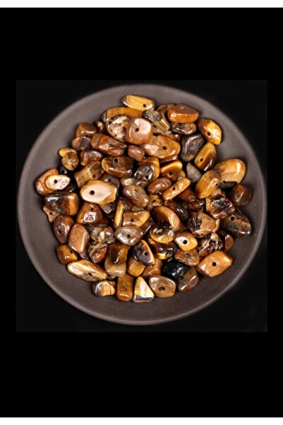 platin hediyelik 50 грама естествен камък Тигрово око Счупен естествен камък