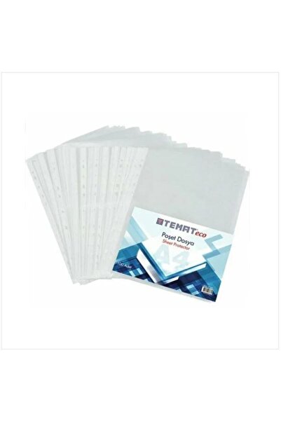 Generic Brand 100 عبوة من ملفات الأكياس المثقبة Eco A4
