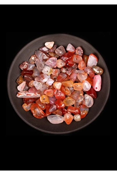 platin hediyelik 50 جرام من حجر العقيق الطبيعي المكسور