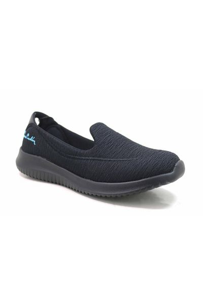 Pierre Cardin PC-30168 Pantofi negri pentru femei - Pantofi sport casual fără șireturi