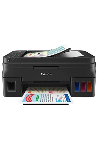 Canon Pixma G4411 Fotokopi Tarayıcı Faks Wifi Tanklı Çok Fonksiyonlu Yazıcı