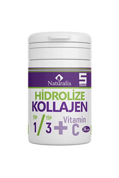 Naturalis Hidrolize Kollajen Tip 1/3 + C Vitamini