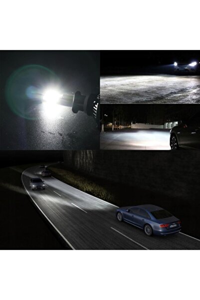 Knmaster La-400 Evrensel H11 Led Far Ampul Tekli