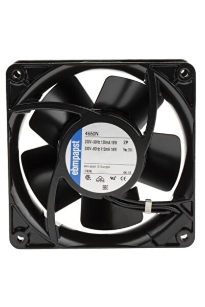 EBMPAPST 4650n Ac Aksiyel Fan/ 120x120x38mm Metal Kare Fan/rulmanlı 230v Ac E...