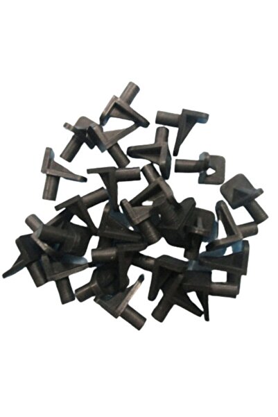 Serra Raf Pimi Plastik 5mm Raf Pimi Siyah 100 Adet