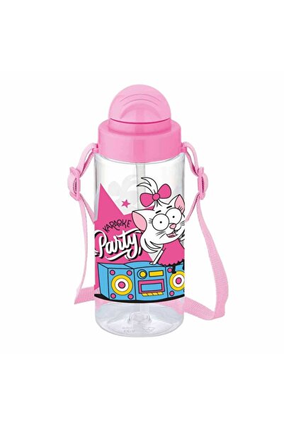 Gıpta Kral Şakir Pipetli Matara 500 Ml. - Pembe