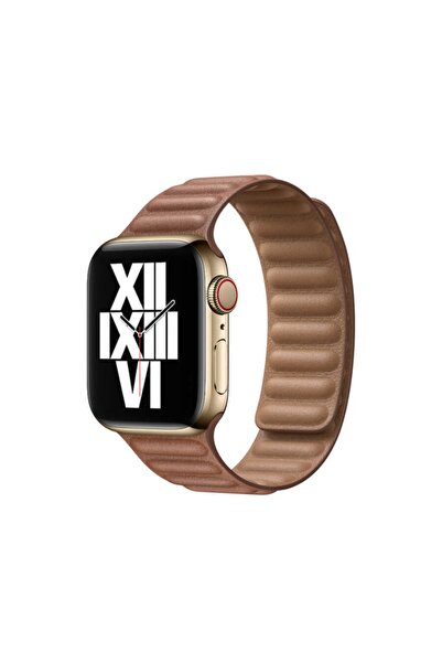 UnDePlus ???apple Watch 38mm 40mm 41mm 1/2/3/4/5/6/se/se2/7/8/9 Baklalı Deri ...