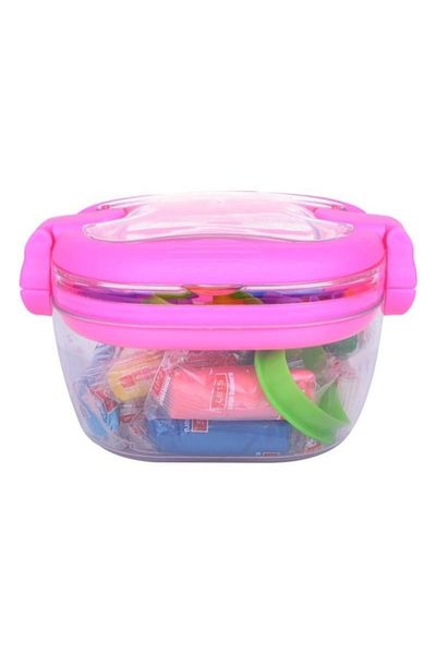 Lets Play Dough Double Handle Bucket 12x20 Gr 20 Pieces L8656