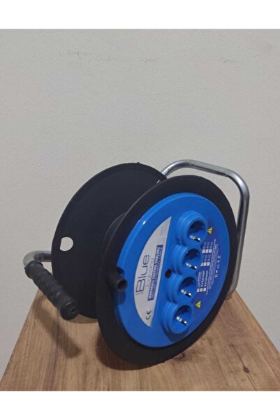 Blue Seyyar Makaralı Uzatma Kablo Boş Makara