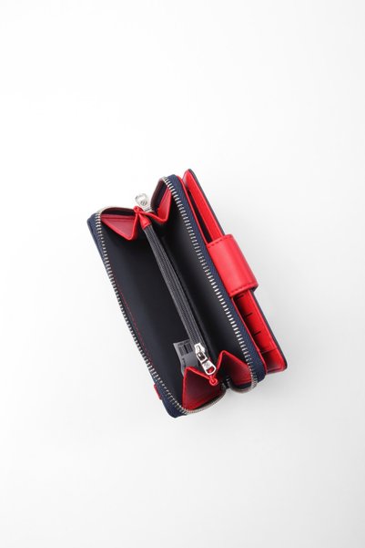 CENGİZ PAKEL Navy Blue - Red Women's Wallet