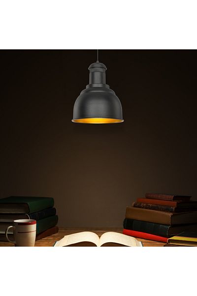 Tuğbasan Black Powerhouse Pendant Lamp