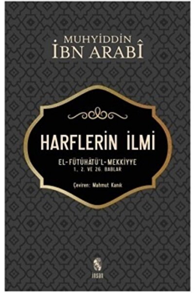 İnsan Yayınları Harflerin Ilmi Muhyiddin İbn Arabi