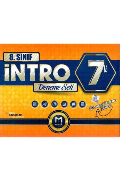 Mozaik Yayınları 8.sınıf Mozaik Intro Deneme 7 Li - 2022