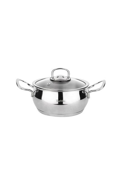 Tantitoni Basic Stainless Steel Deep Pot 18x8.7cm