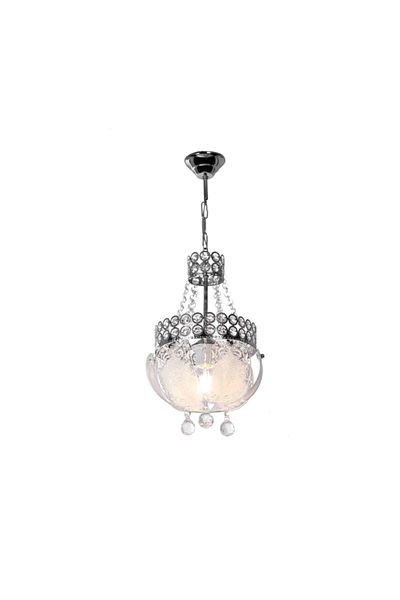 Tuğbasan Modelight Sare Single Chrome Chandelier