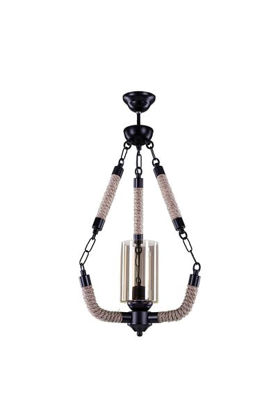 Tuğbasan Black Crown Chandelier - Single Package