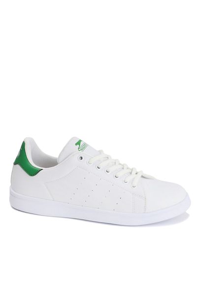 Slazenger Ανδρικά παπούτσια Ibtıhaj I Sneaker Λευκά / Πράσινα