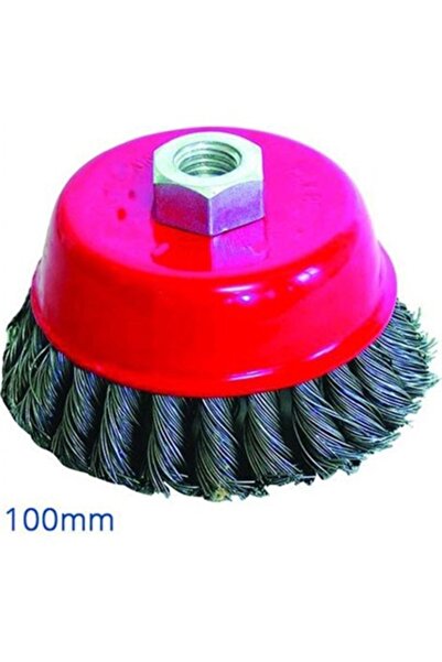 Genel Markalar Çanak Fırça Burgulu 100 mm