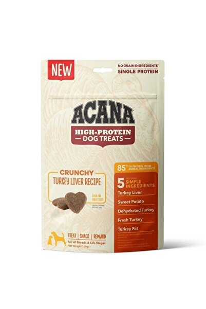 Acana Crunchy Chicken Dog Treats 100 Gr – Yüksek Proteinli Tavuklu Köpek Ödülü